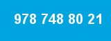 978 748 80 21 978 748 80 21